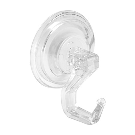 Idesign Robe Hook 2.8-in H X 2-in W X 2-in L Clear Clear 52820